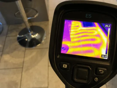underfloor heating leak detection UK